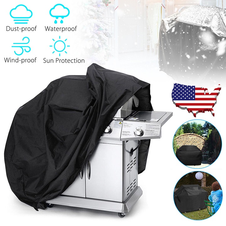 BBQ Gas Grill Cover 67 Inch Barbecue Waterproof Outdoor Heavy Duty Protection