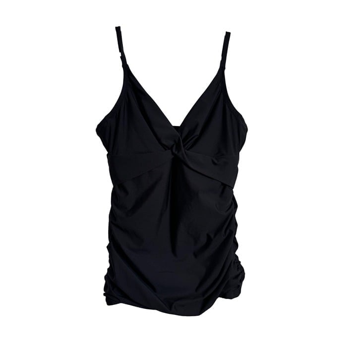Helen Jon Tankini Size Medium Floating Underwire Black NWT Adjustable NWT 144