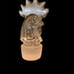 Clear Rooster Head Stopper By HEISEY