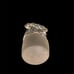 Clear Rooster Head Stopper By HEISEY