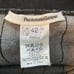 PierAntonioGaspari Made In Italy Virgin Wool Striped Skirt Asymmetrical Hem 42