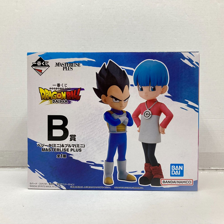 Vegeta Mini & Bulma Mini Dragon Ball Daima Masterlise Plus Ichiban Kuji