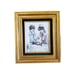 Vintage Sandra Kuck Etched Art Kids Playing Doctor Artist Signed W/ Frame