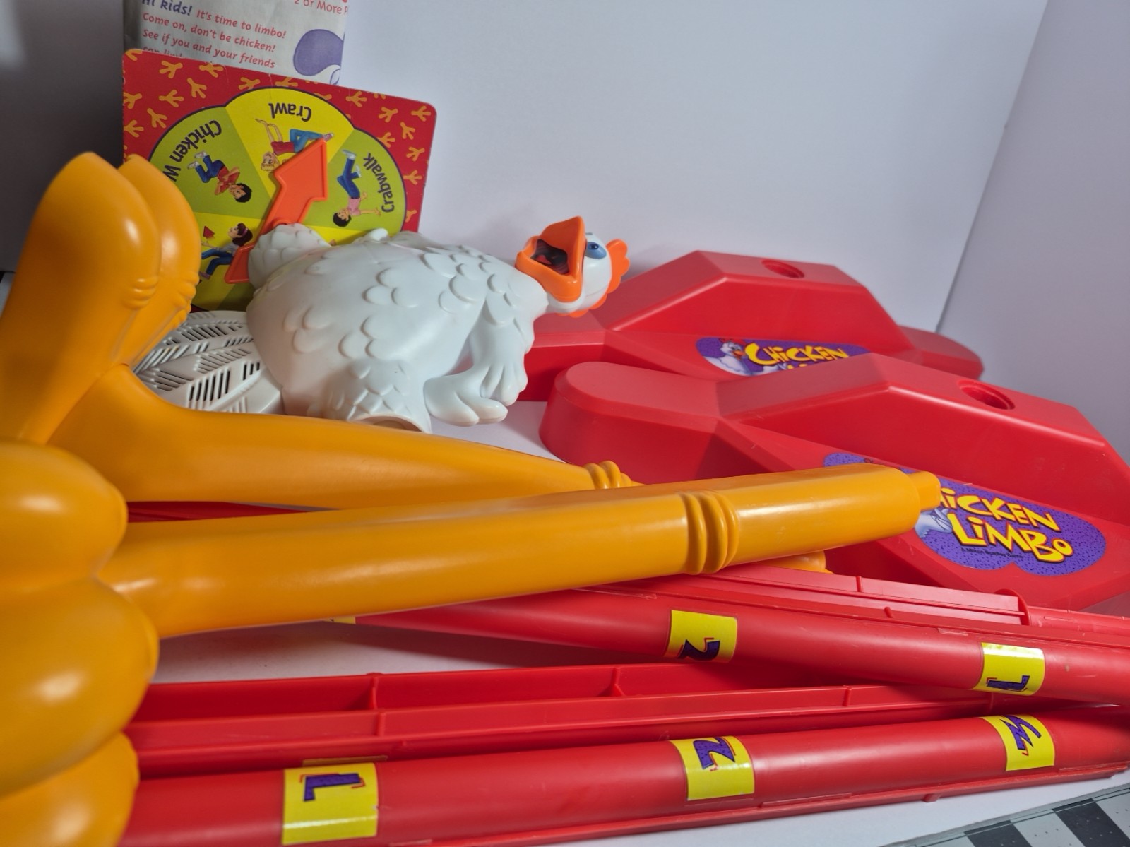 Milton Bradley 1994 CHICKEN LIMBO Game Tested Working