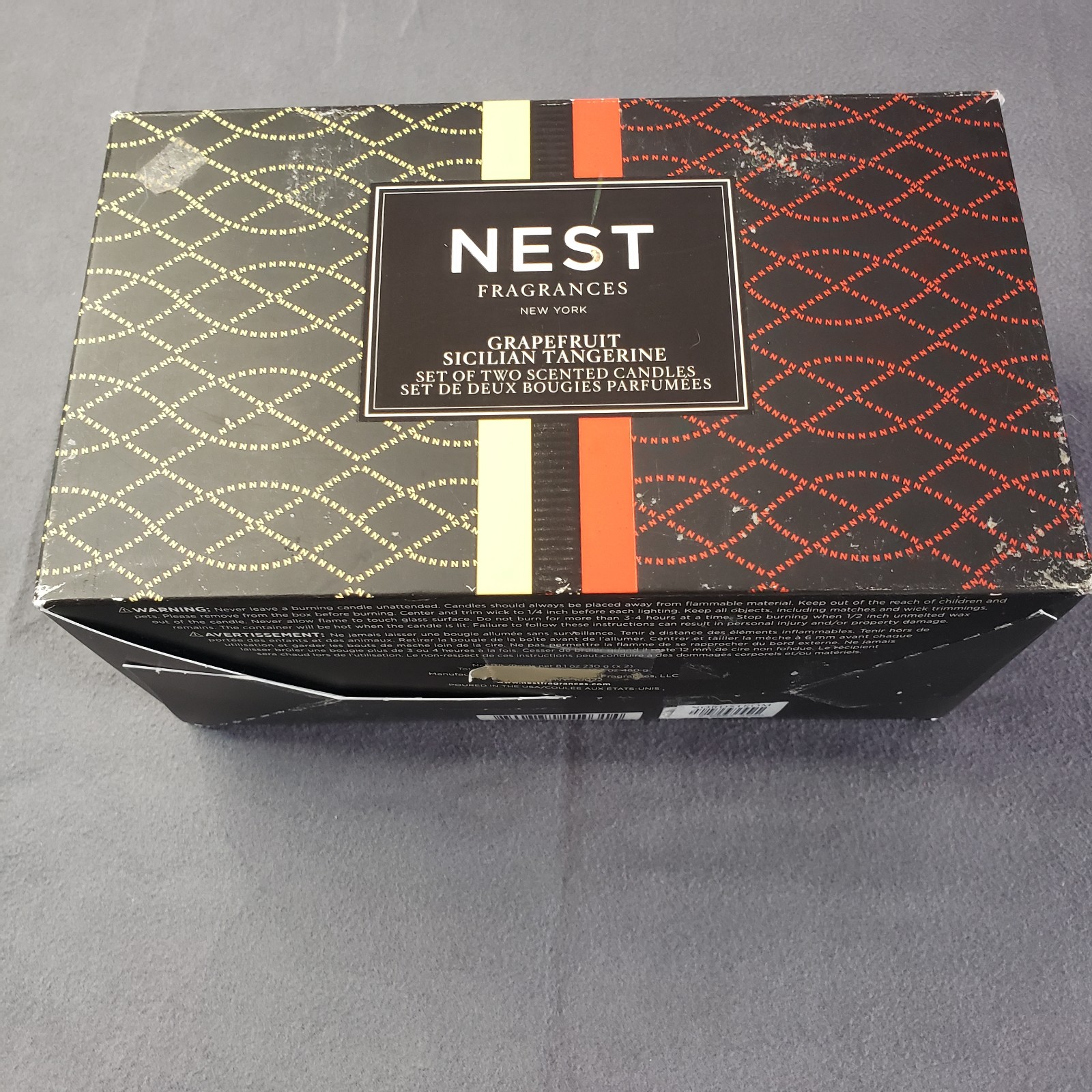 Nest Fragrances Sicilian Tangerine and Grapefruit Candles