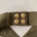 BALMAIN Twisted-Halterneck Stretch-Knit Cropped Top in Olive Green Size 42 NWT