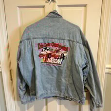 Vintage NASCAR denim jacket
