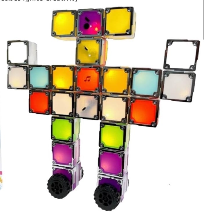 Tactbit magnetic cubes
