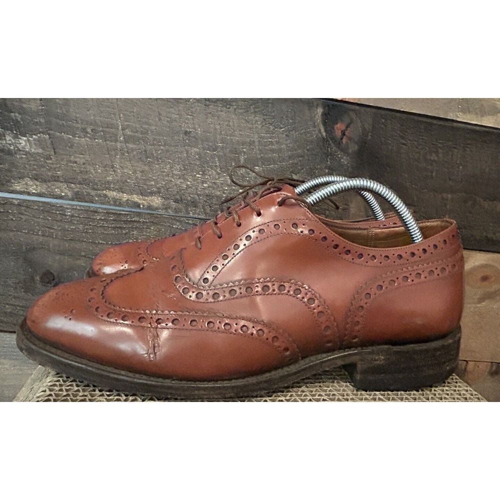 Churches Of England Burwood Brown Leather Brogues Size 9