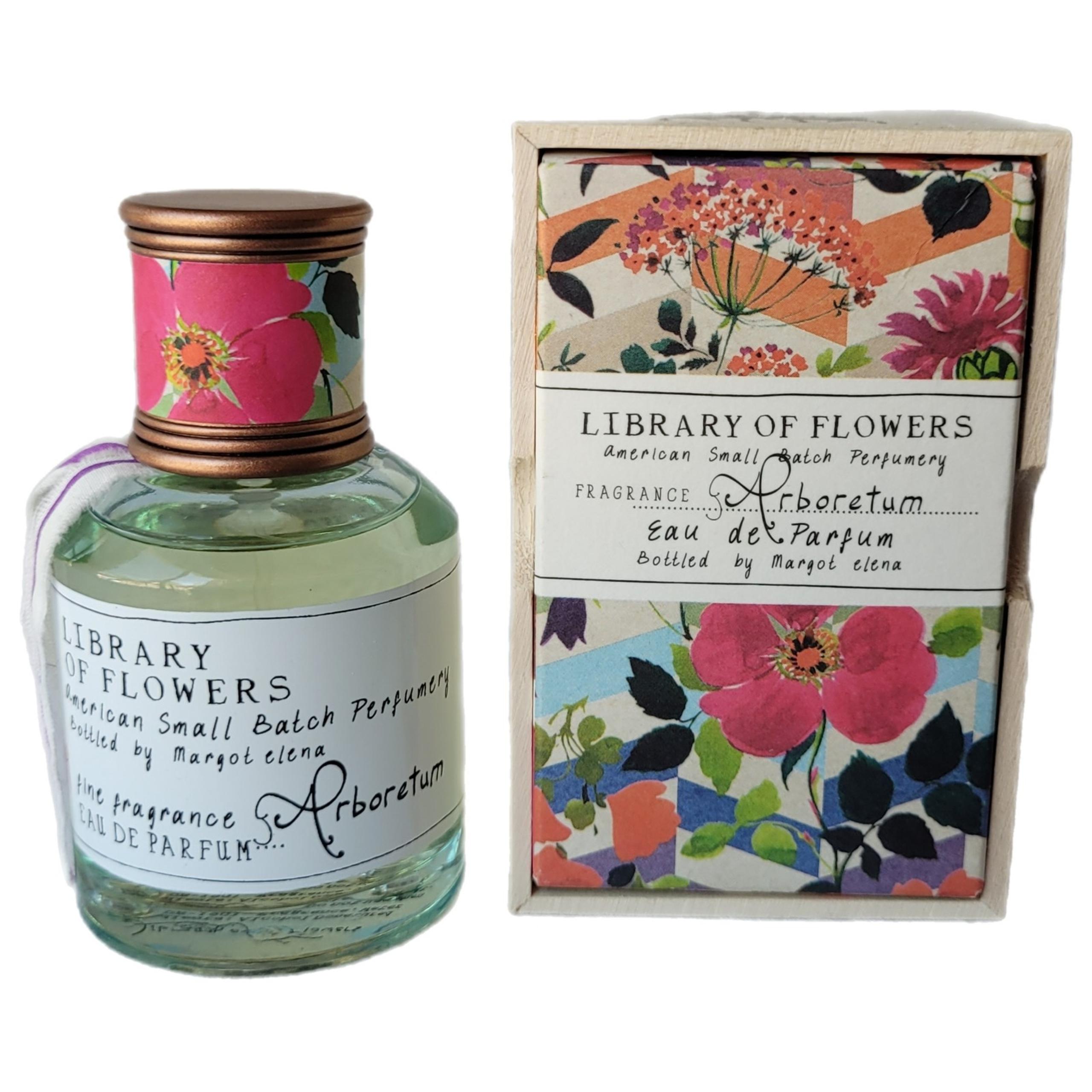 Library of Flowers Arboretum Eau De Parfum EDP Perfume Spray 1.69 oz New in Box