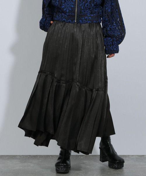 Brand new with tags, Hare Luster Random Pleated Skirt, Black.
