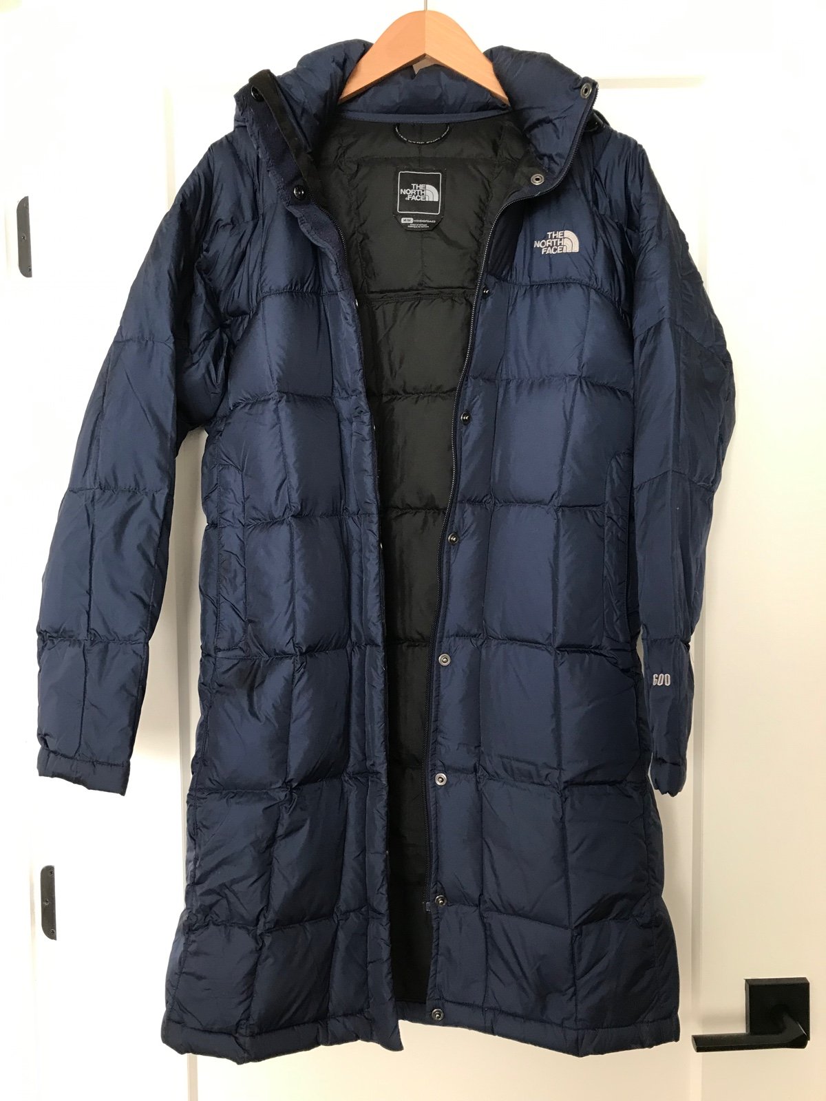 The North Face down jacket - navy blue