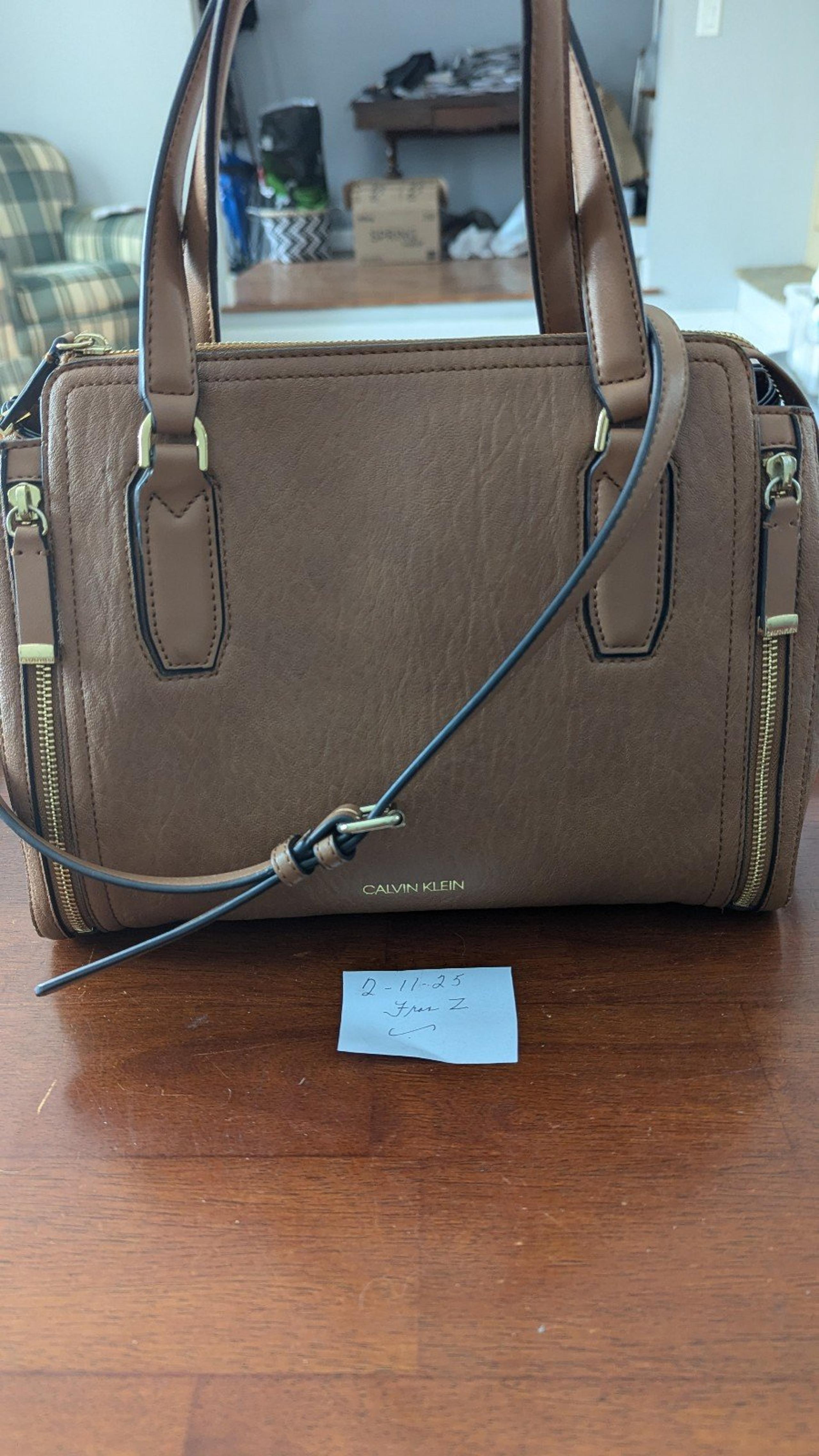 Brand new Calvin Klein Elaine satchel/shoulder bag.