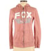 EFFORTLESSLY COOL VINTAGE FOX RACING ASCOT ZIP HOODIE in BLUSH