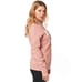 EFFORTLESSLY COOL VINTAGE FOX RACING ASCOT ZIP HOODIE in BLUSH