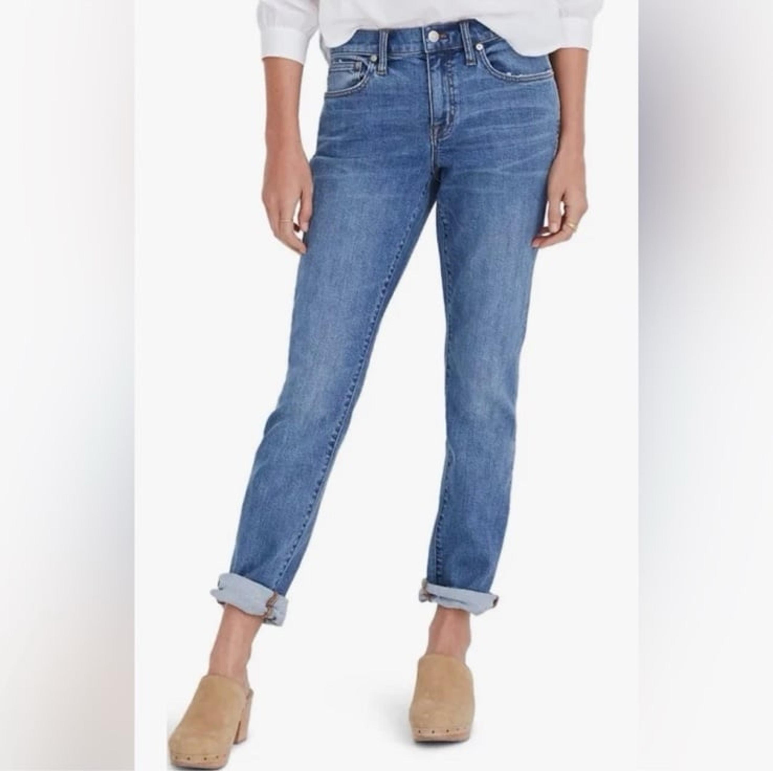 Madewell Jeans “The Slim Boy” Jeans in Werth Wash | Women’s Size 26