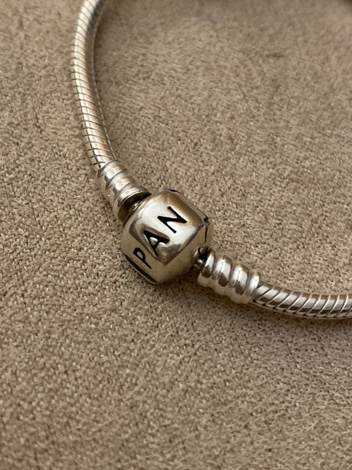 Pandora Bracelet with two clips