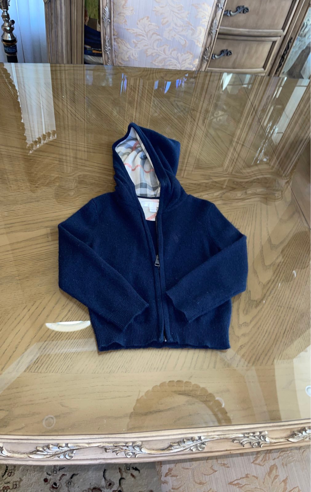 Kids Cashmere Burberry hoodie