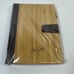 Maui Jim 7x9 Field Notes Bamboo Cover Pen Notebook Leather Accent New.