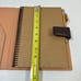 Maui Jim 7x9 Field Notes Bamboo Cover Pen Notebook Leather Accent New.