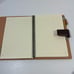 Maui Jim 7x9 Field Notes Bamboo Cover Pen Notebook Leather Accent New.