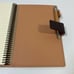 Maui Jim 7x9 Field Notes Bamboo Cover Pen Notebook Leather Accent New.