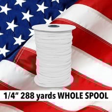 288 yards 1/4 Knitted ELASTIC USA