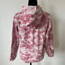 Lululemon All Yours Hoodie Marmoleado Tie Dye Brier Rose Pink Fleece EUC Size 4