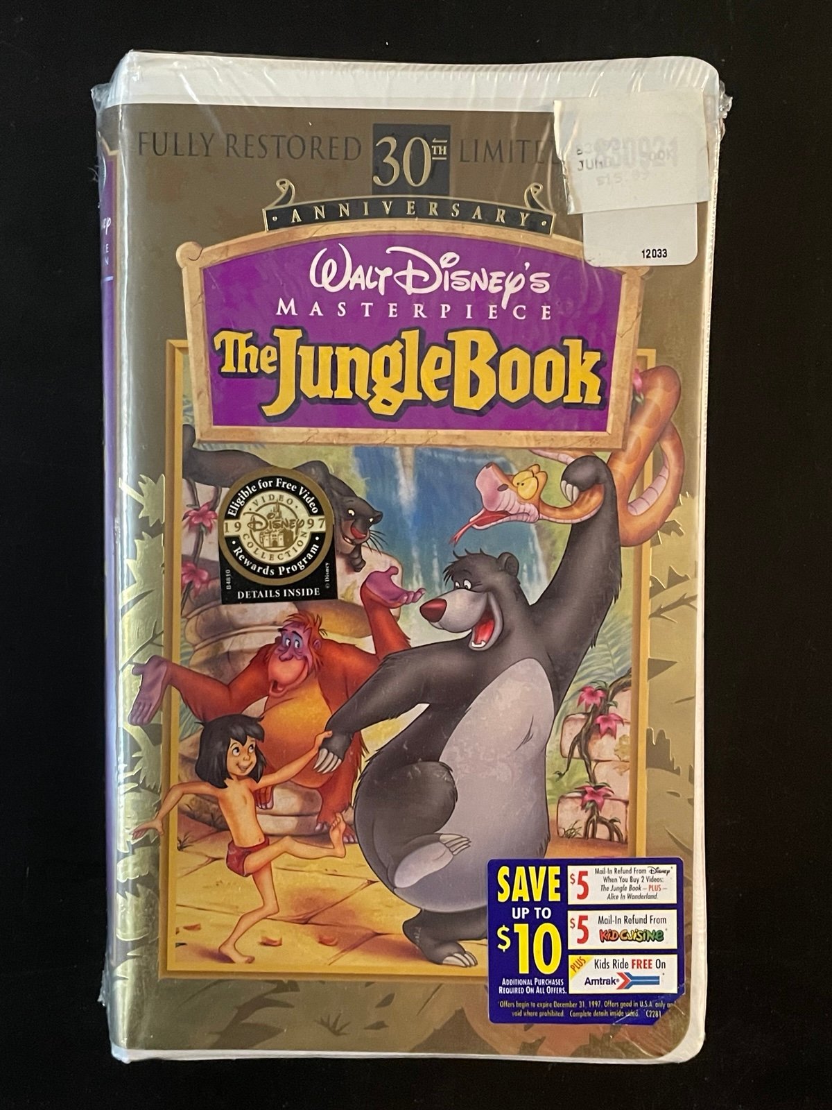 The Jungle Book (Fully Restored 30th Anniversary Limited Edition) (Disney, 1997)