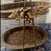 Vintage Heavy Duty Metal Dinning Table Trays With Stand Decor Multipurpose