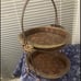 Vintage Heavy Duty Metal Dinning Table Trays With Stand Decor Multipurpose