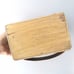 Vintage 1950s Wood Box Handbag Purse Handpainted Handle Architecture Fairfax VA
