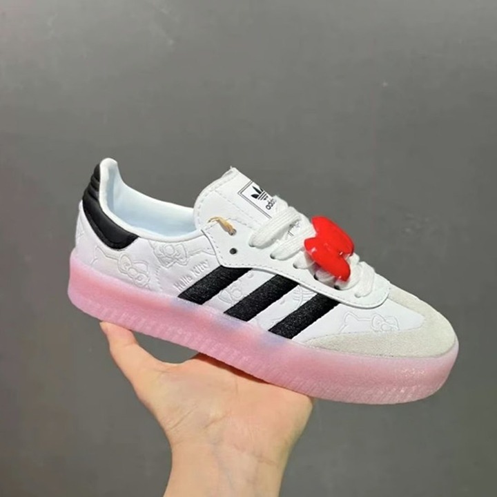 Hello Kitty x Wmns Sambae 'White Black Clear Pink' EU38.5=Women's 7=Men's 6