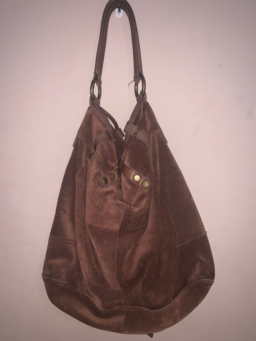 Lucky Brand hobo bag Suede
