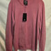 X ray Jeans V-Neck Sweater, Men's Size 2XL, Heather Raspberry, Long Sleeve. NWT