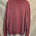 X ray Jeans V-Neck Sweater, Men's Size 2XL, Heather Raspberry, Long Sleeve. NWT