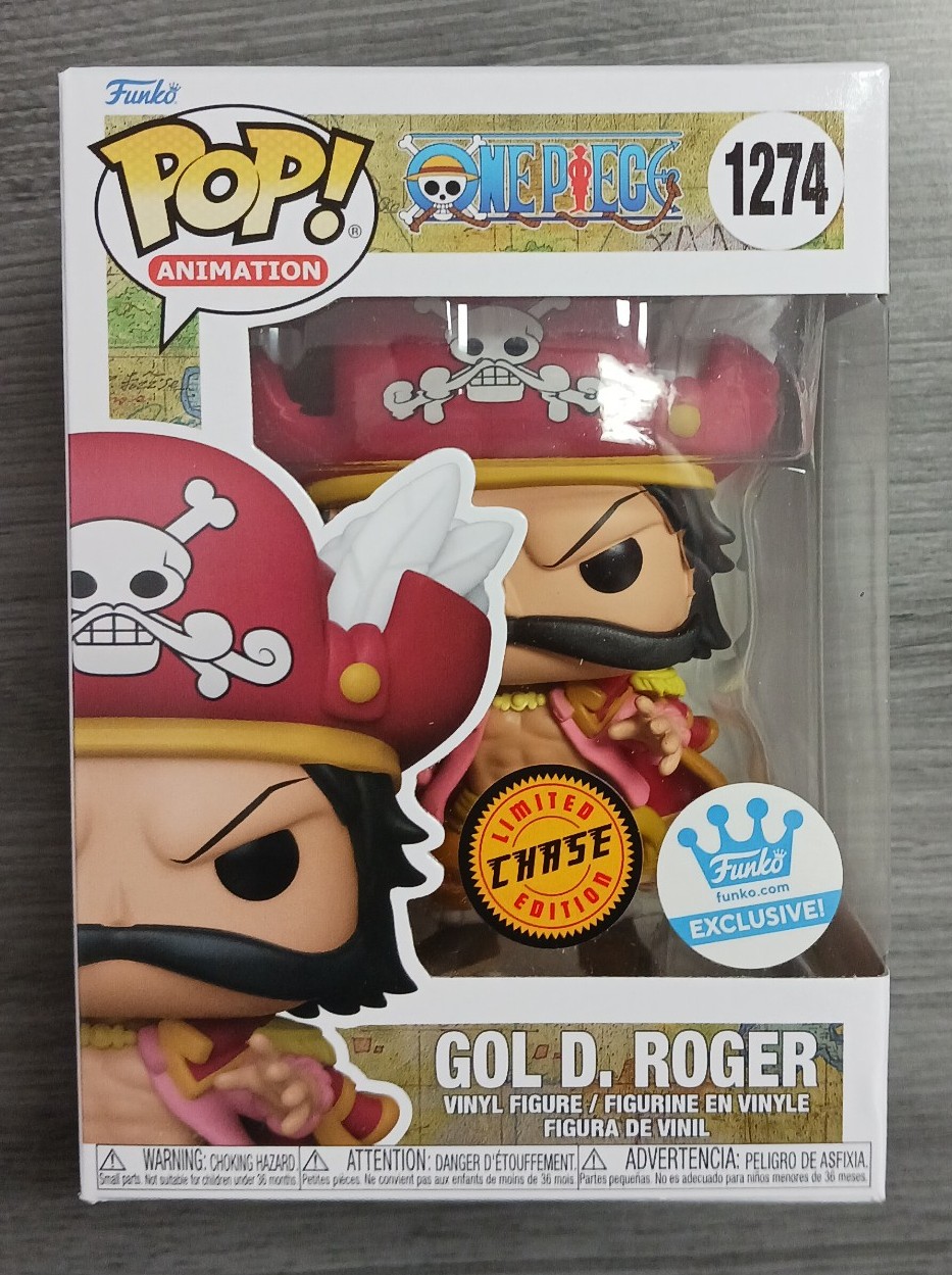 Gol D. Roger Funko Pop 1274 Funko Exclusive Chase Edition