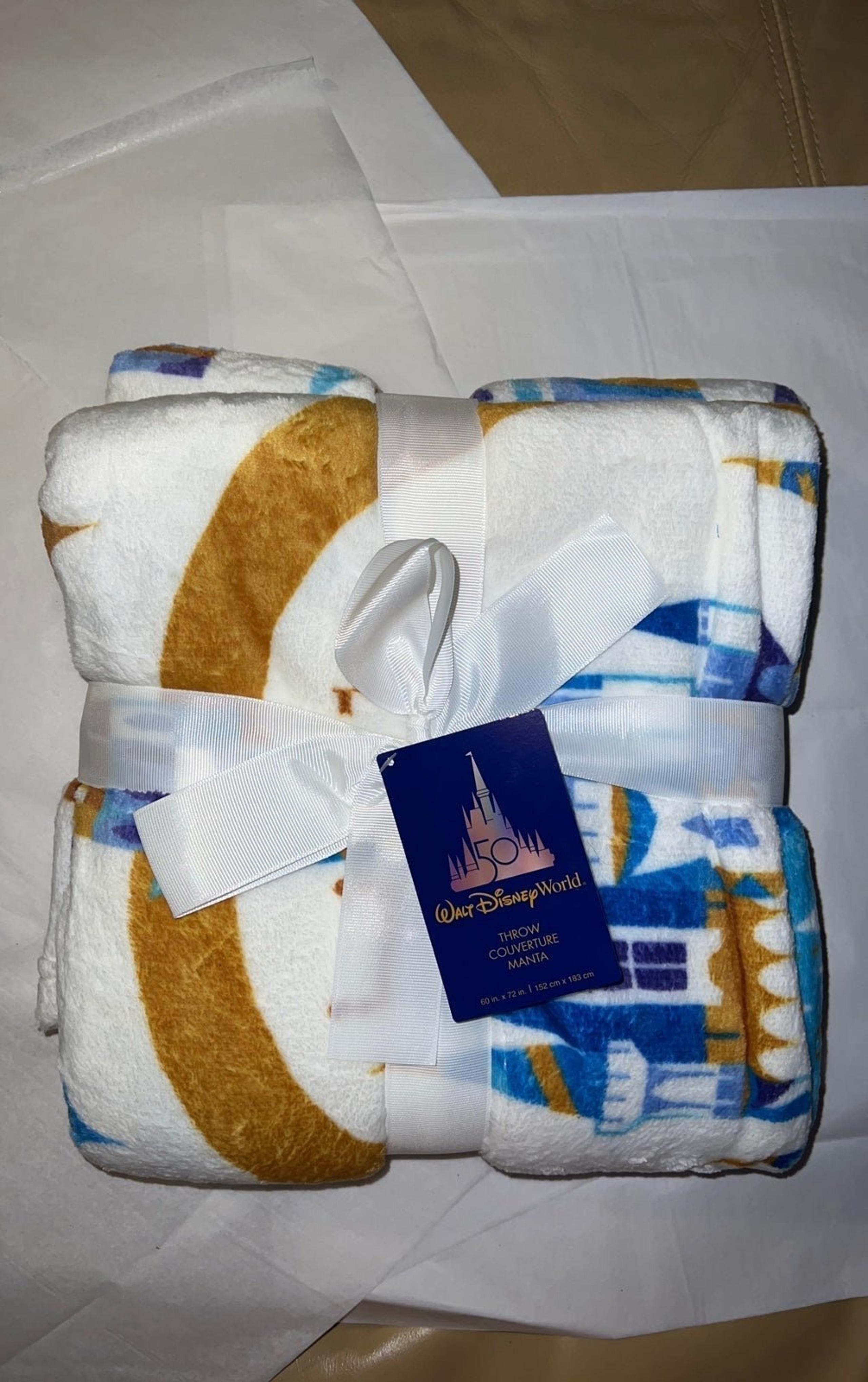 Walt World 50th Anniversary Throw Blanket - Disney