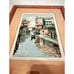 Mid Century Italian Venice Canal Signed
