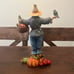 “Welcome Harvest Friends” - Jim Shore Harvest Scarecrow Figurine