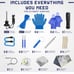 215 pieces survival kit