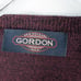 Gordon 100% Merino Wool V-Neck Long Sleeve Sweater Mens XXL Heathered Eggplant