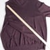 Gordon 100% Merino Wool V-Neck Long Sleeve Sweater Mens XXL Heathered Eggplant