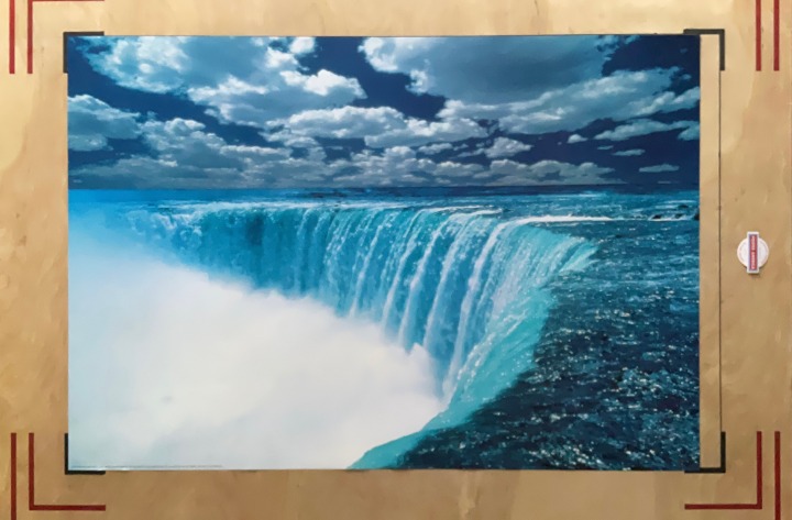 Niagara Falls Vintage 1997 Swiss Import Poster 24 x 34.5