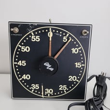 GraLab Model #300 Photography and Darkroom Timer.  Approx. 8 1/2 x 8 1/2 by 3