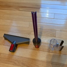 Dyson genuine Light Pipe Crevice tool and Mattress brush with Clip
