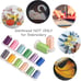 40 Colors 40 Weight Polyester Embroidery Machine Thread Kit 550Y(500M) for Broth
