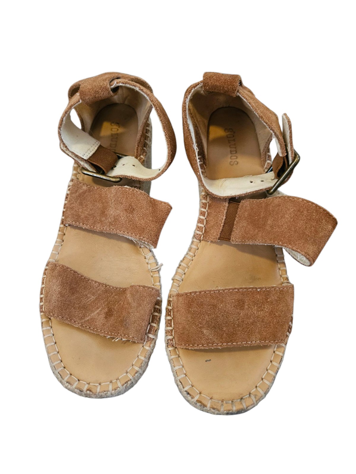 Soludos Espadrille Platform Sandals Size 7