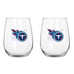 Washington Commanders Curved Wine Glass 16 Oz. 2 Pack