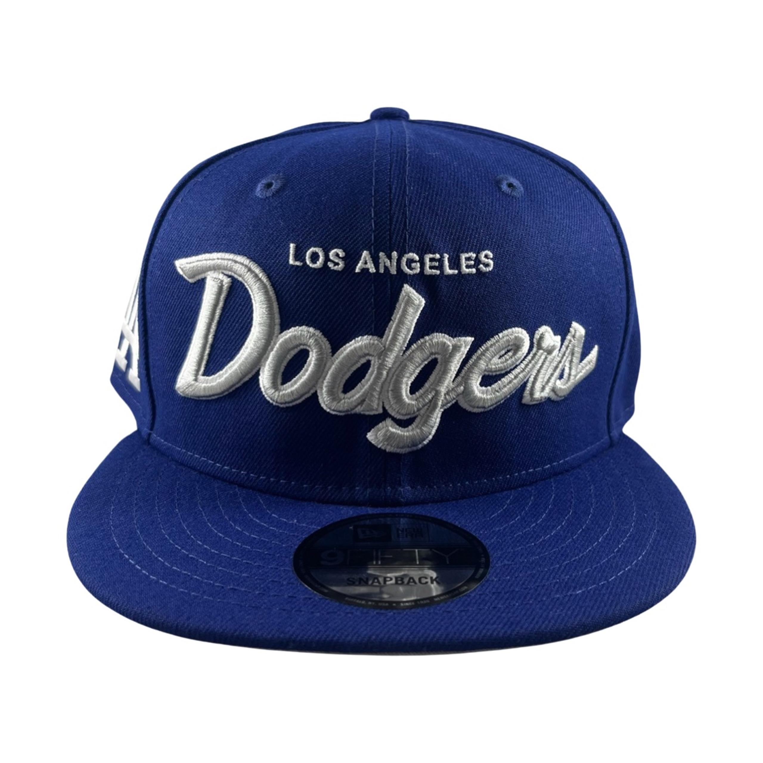 New Era Los Angeles Dodgers Script 9FIFTY Adjustable Snapback